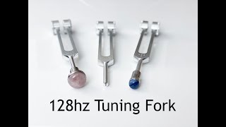 How to Use Tuning Forks  128hz [upl. by Lamee]