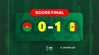 Burkina Faso VS Sénégal 01Highlights amp All Goals 2024 HD [upl. by Randal]