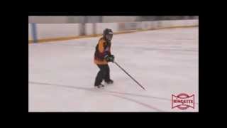 Ringette Ontario Skills Matrix Drills Video 20 Basic Pivot Turn Front to Back [upl. by Eddie]