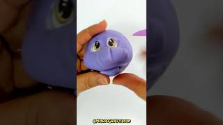 En 1 MINUTO Tierno Elefante en IMAN de Porcelana Fría 🐘  Tutorial [upl. by Nnylodnewg]