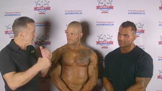 ANGT TV NPC Bodybuilder Overall Physique Jeff Hallenbeck [upl. by Norvin]