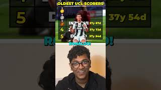 WHO IS THE OLDEST UCL GOAL SCORER [upl. by Eustashe75]