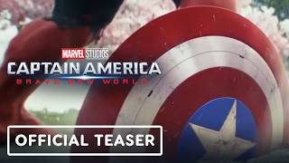 Captain America Brave New World  Official Teaser Trailer 2025 Anthony Mackie Giancarlo Esposito [upl. by Nostaw]