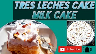 Tres Leches Cake  Milk cake  In Kadai pan [upl. by Schuyler638]