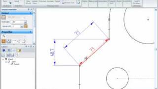 Solid Edge Tips amp Tricks  Smart Dimension Shortcuts [upl. by Auahsoj]