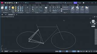 tugas 3 part II desain frame sepedda [upl. by Scheers416]