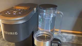 Keurig K Cafe SMART Single Serve K Cup Pod Kaffee  Latte und Cappuccino Hersteller im Test [upl. by Marne136]