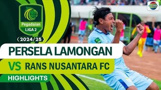 🔴LIVE RANS NUSANTARA FC VS PERSELA LAMONGAN  BABAK 1 [upl. by Inohtna]