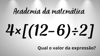 🔥 MATEMÁTICA BÁSICA  Qual o valor da expressão [upl. by Rot616]