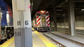 Inbound Metra Train 1260 Arriving CUS On October 23 2024 [upl. by Llenrub]