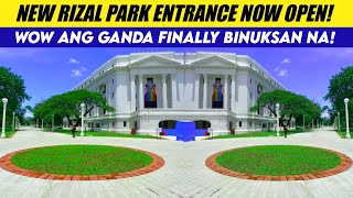 New Rizal Park Entrance Binuksan na [upl. by Eitsirhc]