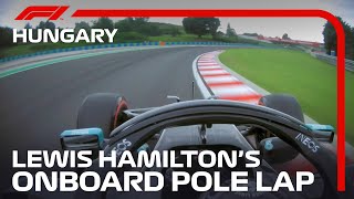 Lewis Hamiltons Pole Lap  2020 Hungarian Grand Prix  Pirelli [upl. by Ado732]