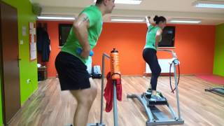 SKI SYSTEM TRAINING  MEDIUM INTENSITY WORKOUTS WITH 2KG WEIGHTS [upl. by Harve]