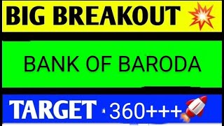 BANK OF BARODA SHARE LATEST NEWSBANK OF BARODA SHARE ANALYSISBANK OF BARODA SHARE result [upl. by Aitra]