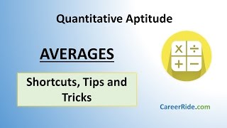 Averages  Shortcuts amp Tricks for Placement Tests Job Interviews amp Exams [upl. by Elamor361]