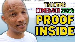 Broker Proves 2024 Freight Rebound Charts Inside Who Wins BrokerTrucker [upl. by Adla314]