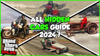 How To Get the MOST RARE Cars in GTA Online  All 33 Secret Vehicle Locations 2024  GTA Online [upl. by Zinah38]