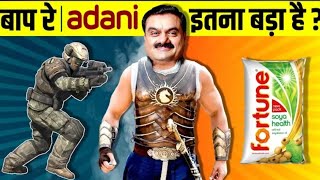 kitna bada hai Adani group How Big is Adani group Companies Owned by Adani Empire yele facts [upl. by Titos608]