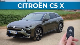 Citroën C5 X  Walkaround  POV Test Drive  PHEV 225 HP [upl. by Noivaz]