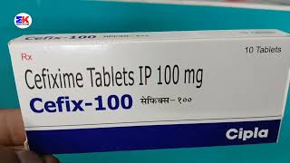 Cefix 100Mg Tablets  Cefixime Tablets  Cefix 100 Tablets Uses Benefits Dosage review in Hindi [upl. by Roslyn]