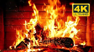 🔥 Cozy Fireplace 4K 12 HOURS Fireplace with Crackling Fire Sounds Crackling Fireplace 4K [upl. by Yekciv]