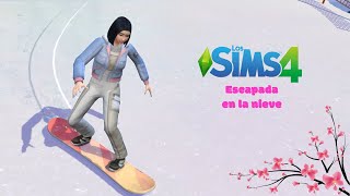 The Sims 4  Escapada en la nieve [upl. by Xineohp]