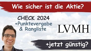 LVMH Aktienanalyse 2024 Wie sicher ist die Aktie günstig bewertet [upl. by Magdalen]