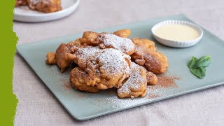 Simply Guat  Südtiroler Apfelkrapfen mit Südtiroler Weinsauce [upl. by Saref]