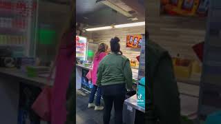 Fight in Belfast Uk busy takeaway [upl. by Ahsenre404]