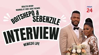 RealiTea Recap  Married At First Sight Cast Interview  Boitshepo amp Sebenzile [upl. by Eitteb]