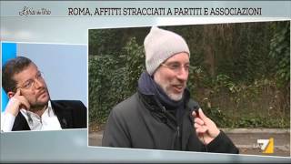 Roma affitti stracciati a partiti e associazioni [upl. by Nnyroc]