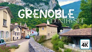 GRENOBLE🇫🇷 COUNTRYSIDE WALKING TOUR BEST PLACE TO VISIT IN GRENOBLE 4k grenoble walkingtour [upl. by Zipnick]