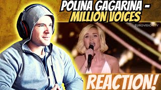 Polina Gagarina  Million Voices EuroVision 2015 REACTION [upl. by Mozelle]