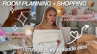 PLANNING MY ROOM 💓 xxl möbel shopping haul amp new roomtour  2023 [upl. by Diana844]