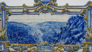 【HD】 Train Station tiles  Pinhão [upl. by Eadmund259]