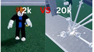 aku review akun 2000 vs 20000 Blox Fruits [upl. by Atenek]