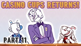 Casino Cups  Part 11 Cuphead Comic Dub [upl. by Dedric]