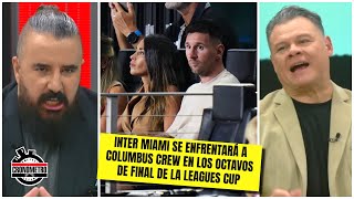 INTER MIAMI es más favorito a ganar LEAGUES CUP sin MESSI Álvaro Morales lanzó veneno  Cronómetro [upl. by Siberson]