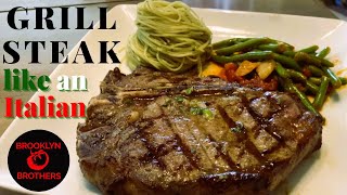 Grill the Greatest Italian Steak  Bistecca alla Fiorentina Florentine Steak [upl. by Shipman]