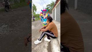 Los niños cuando llega el carnaval 🎭🎊🤣 carnaval shorts carnavaldominicano [upl. by Monagan]