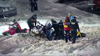 Snocross Round 5 Pro Women Highlights  Deadwood SD [upl. by Leiba]