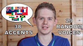 The English Language in 67 Accents amp Random Voices [upl. by Stelmach322]