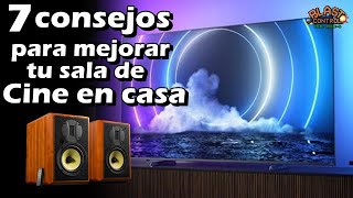 7 consejos para mejorar tu cine en casa  Crear Home theater home cinema [upl. by Nanci]