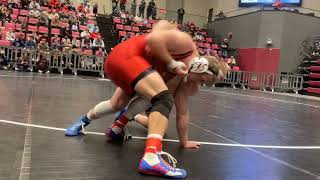 Parker Keckeisen UNI vs Dylan Fishback NC State pt 2 [upl. by Gardia968]