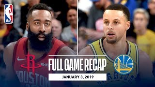 Full Game Recap Rockets vs Warriors  Overtime Thriller In Oracle [upl. by Genet524]