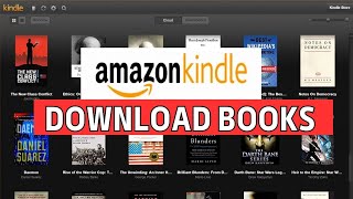 How to Download Kindle Books from Amazon to Kindle 2024 [upl. by Blunt]