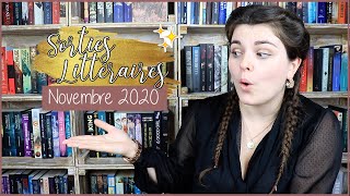 ♡ SORTIES LITTERAIRES NOVEMBRE 2020  Un Peu De Répit ♡ [upl. by Wan]