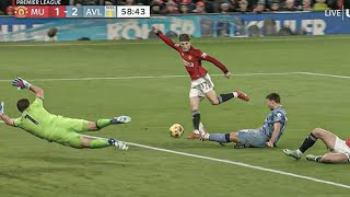 Garnacho Goal vs Man United  Man United vs Aston Villa [upl. by Diana817]