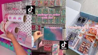 Satisfying Packing Orders 📝 ASMR Tiktok Compilation  Bubbles Asmr [upl. by Theall]