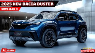 Unveiling The New 2025 Dacia Duster A FamilyFriendly SUV with a Touch of Ruggedness [upl. by Arramat]